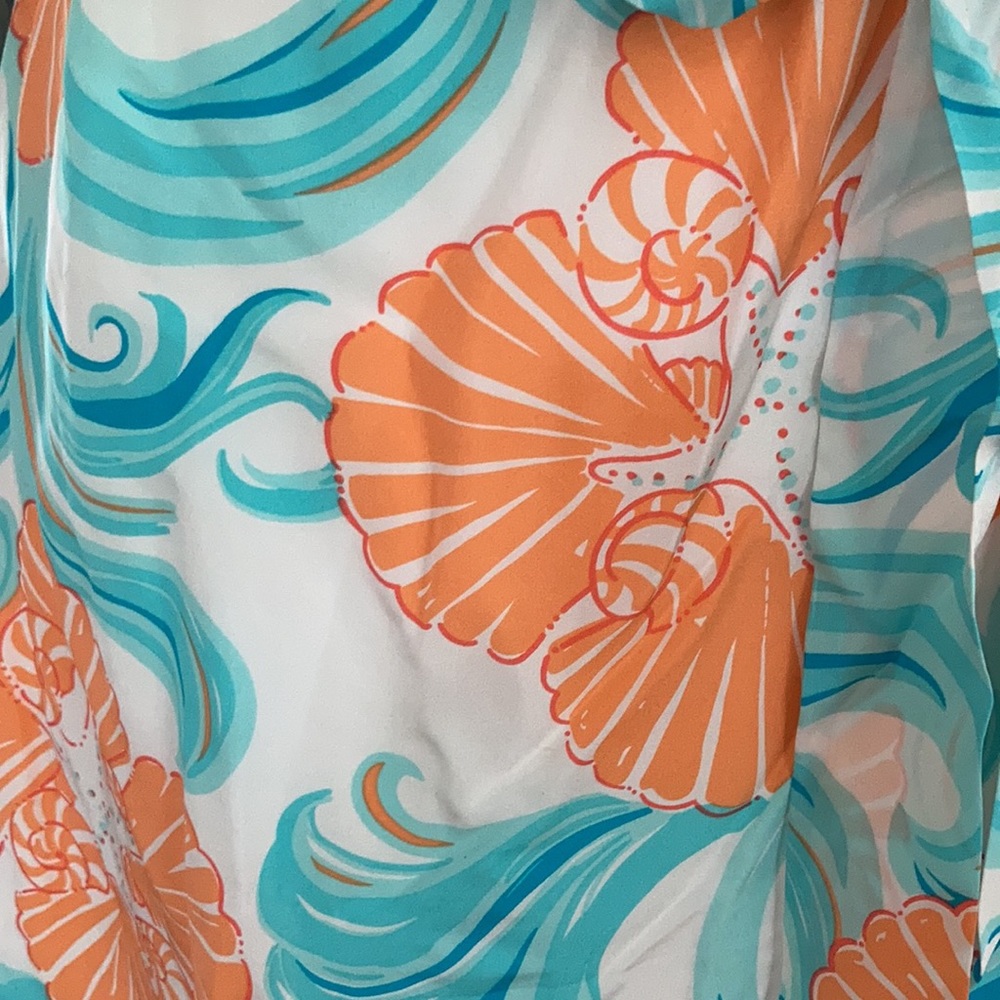 🔥SALE!🔥Lilly Pulitzer Off-Shoulder Silk Dress - Picture 3 of 6